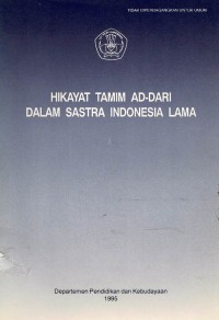 Image of Hikayat Tamim AD-Dari Dalam Sastra Indonesia