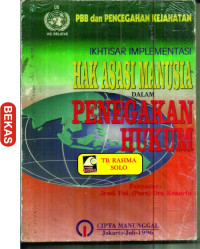 Image of ikthisar implementasi hak asasi manusia dalam penegakan umum