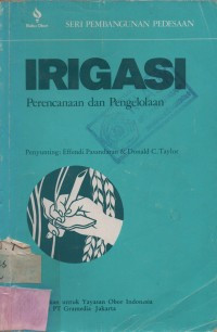 Image of Irigasi : Perencanaan dan Pengolahan