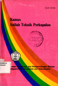 Image of Kamus Istilah Teknik Perkapalan