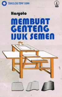 Image of Membuat Genteng Ijuk Semen