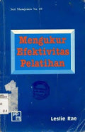 Mengukur Efektivitas Pelatihan