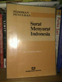 Image of Pedoman Penulisan Surat Menyurat Bahasa Indonesia