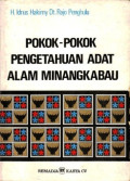 Pokok Pokok Pengetahuan Adat Alam Minangkabau