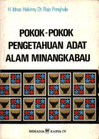 Image of Pokok Pokok Pengetahuan Adat Alam Minangkabau