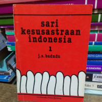 Image of Sari Kesusastraan Indonesia 1