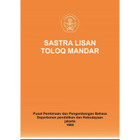 Image of Sastra Lisan Toloq Mandar