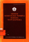 Sistem Morfologi Nomina Bahasa Mawasangka