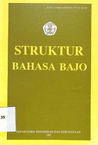 Image of Struktur Bahasa Bajo
