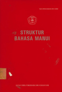Image of Struktur Bahasa Manui