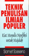 Teknik Penulisan Ilmiah Populer